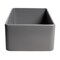 Alfi Brand Gray Matte Smooth Apron 33" x 18" Single Bowl Fireclay Farm Sink ABF3318S-GM - alternate 3